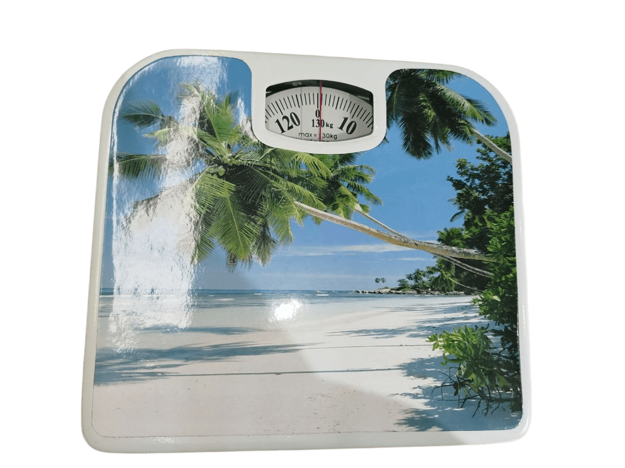 Elegant scale - Dial /mechanical scale - Bathroom scale - 130 kgs max