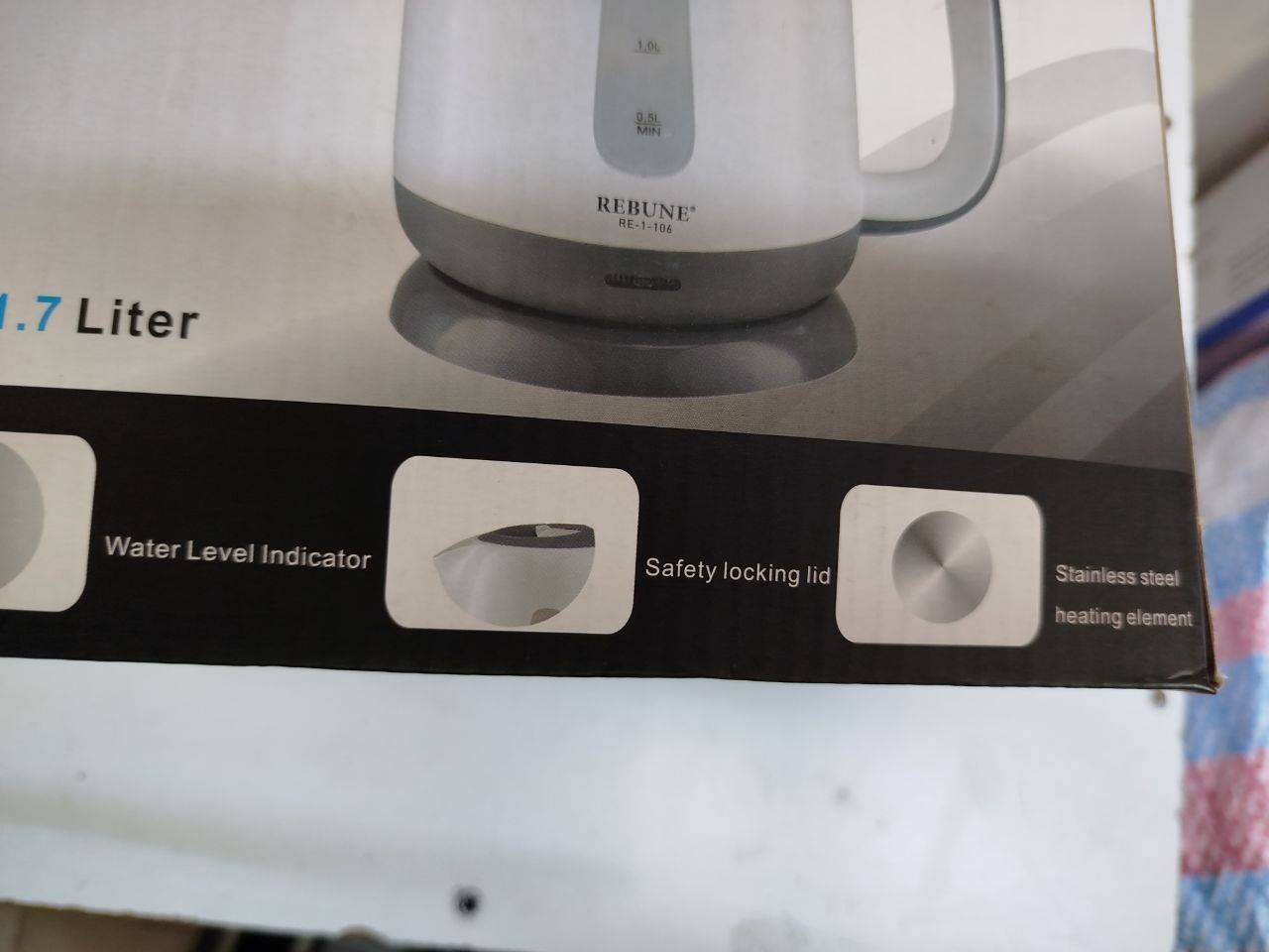 Rebuen electric kettle- highest quality - 2 years warranty
