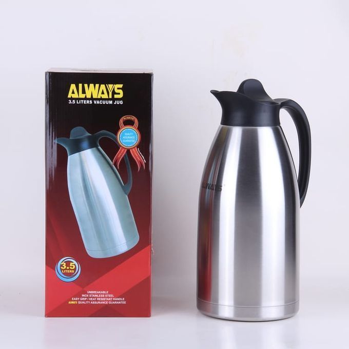genuine Always stainless steel flask - 3.5 litres