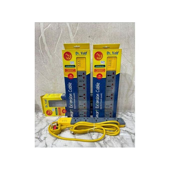 Very high quality power extension with power surgeprotections