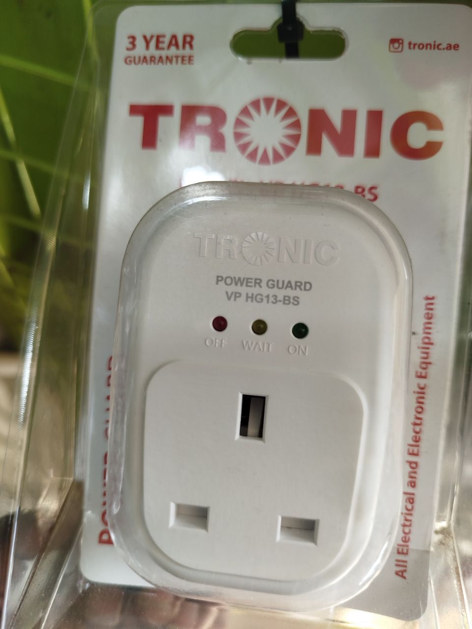 high quality and functional Power Guard Voltage Protector 13A White