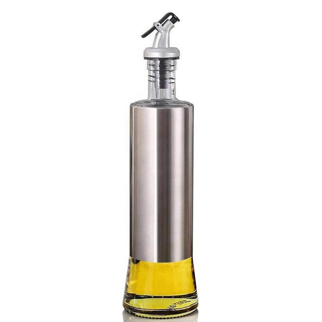 Oil dispenser braided with Stainless steel
