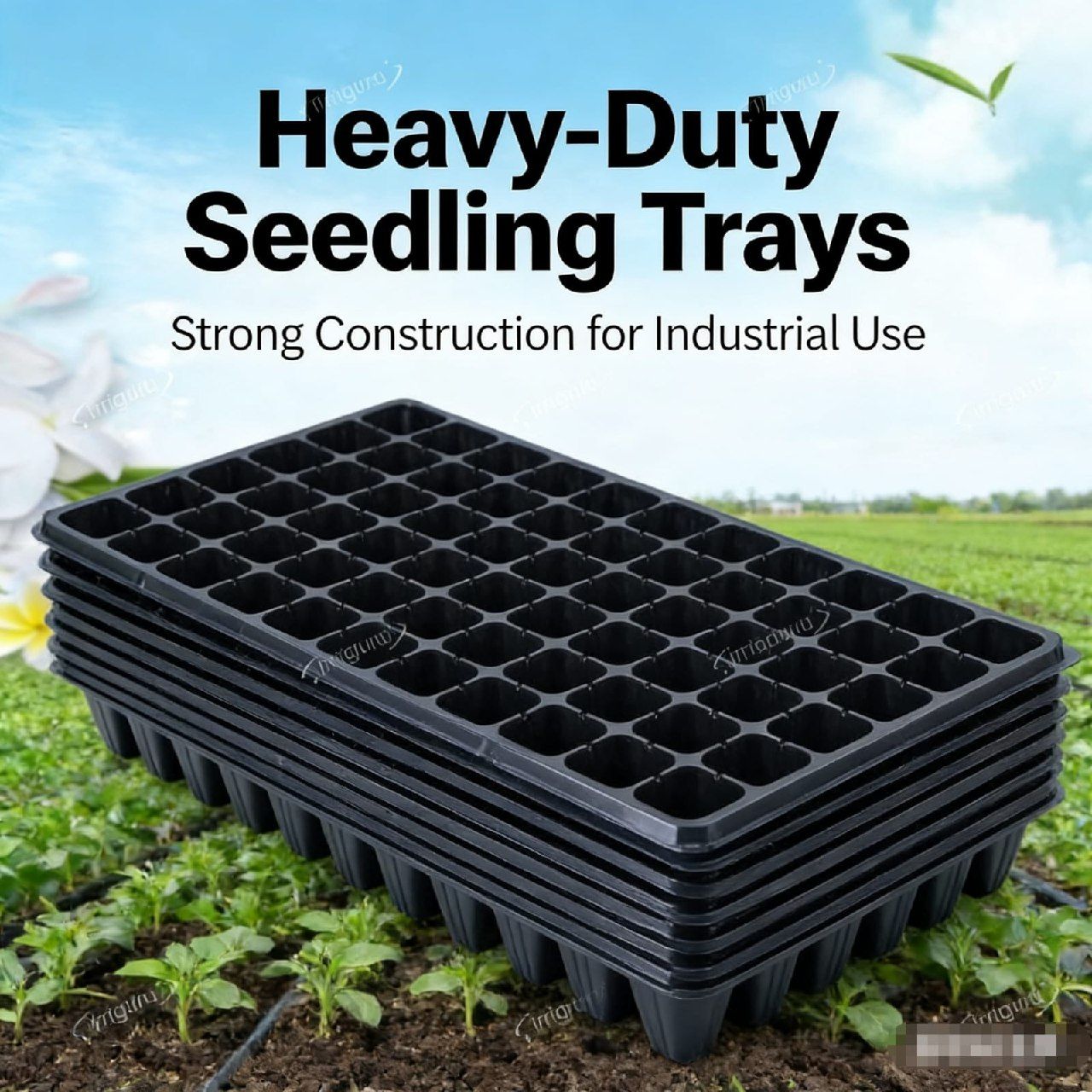 seedling planting trays - 288 holes - High quality and re usable trays
