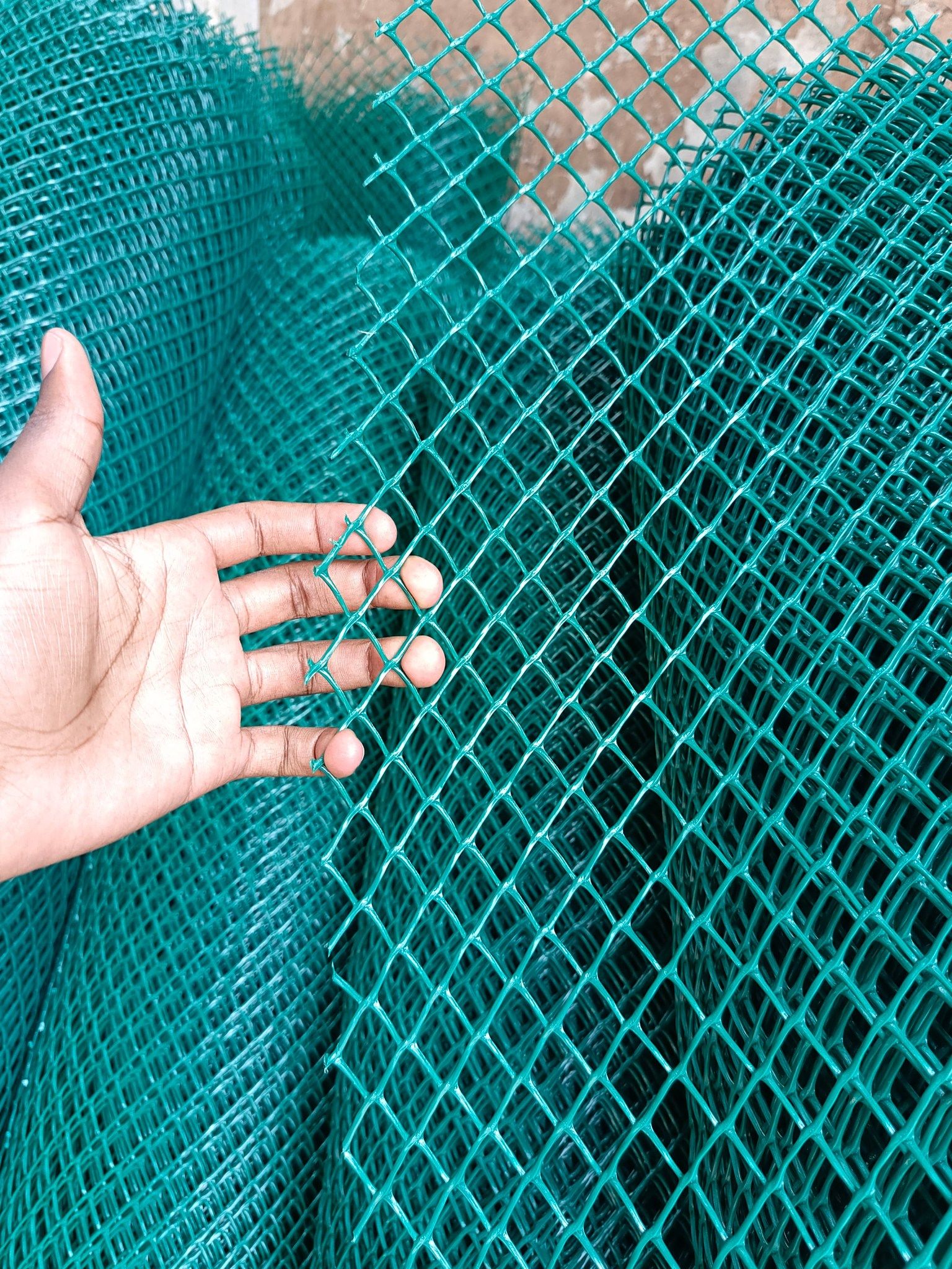 Plastic chicken mesh 10 meters/ Chicken wire mesh