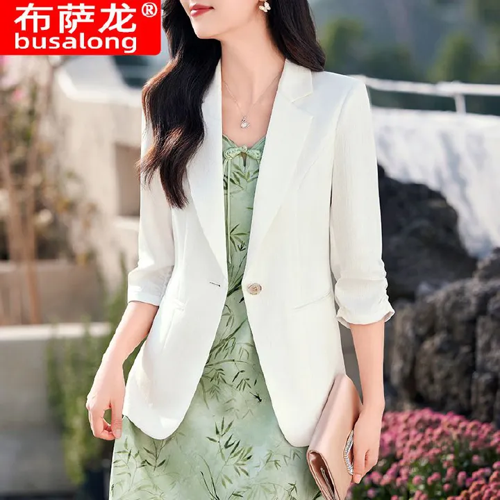 High quality temperament professional suit, women's business suit jacket, formal attire, office suit, work clothes