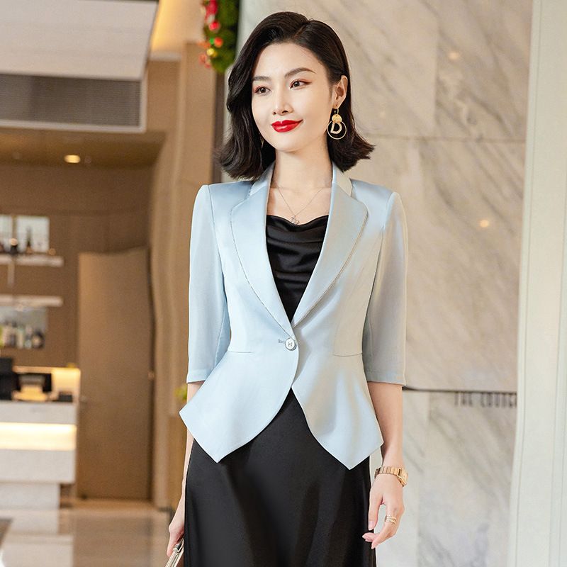 High quality temperament professional suit, women's business suit jacket, formal attire, office suit, work clothes