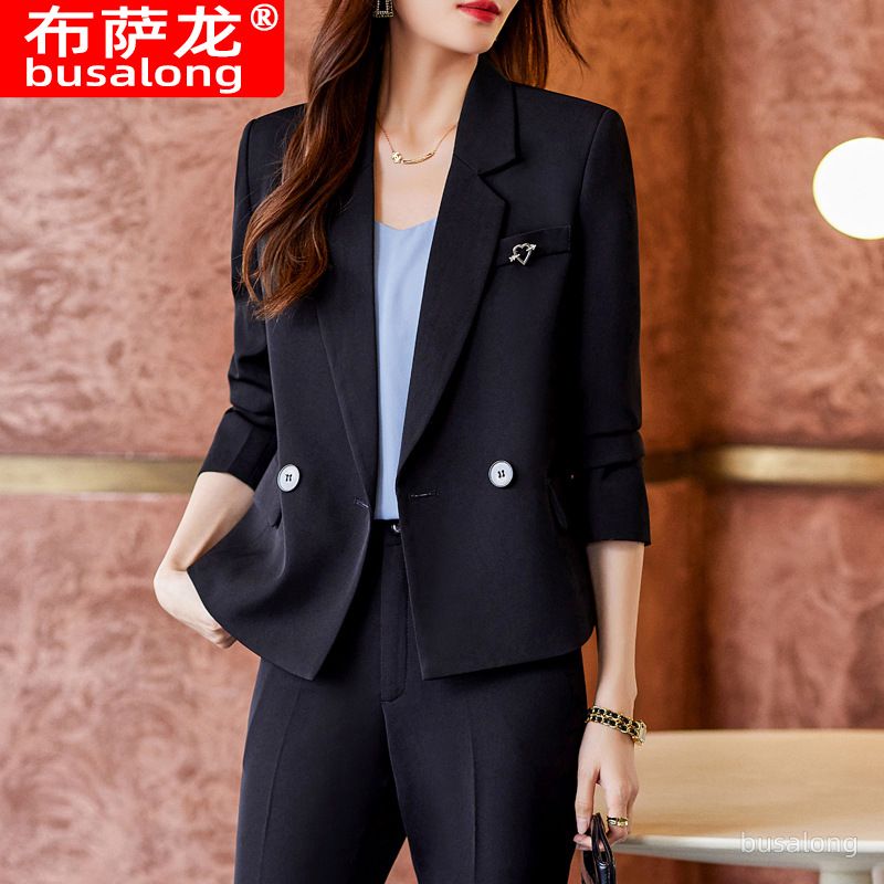 Latest Desgin Business Suits For Women Slim Blazer And Pants Set For Women Formal Suit Ladies Suits Office Wear