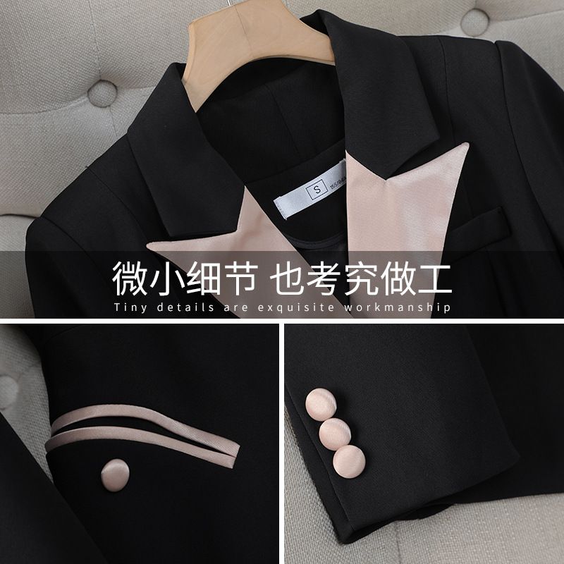 New Women'S Single Formal Office Wear For Women Ladies Tuxedo Pant Suit Design For Women