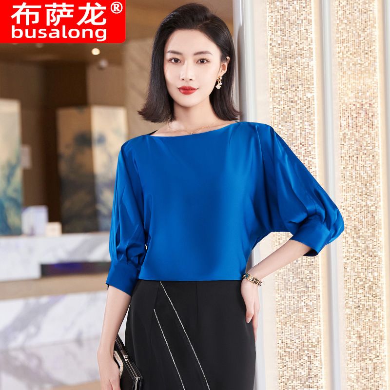 Spring Summer Elegant Blouse Women Korean Chiffon Shirt Women Long Sleeve Ruffled Women's Shirts And Blouses Office Lady Tops