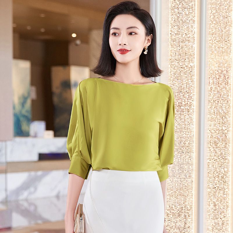 Spring Summer Elegant Blouse Women Korean Chiffon Shirt Women Long Sleeve Ruffled Women's Shirts And Blouses Office Lady Tops