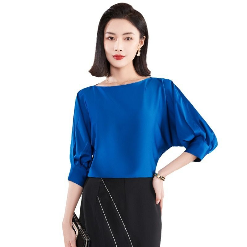 Spring Summer Elegant Blouse Women Korean Chiffon Shirt Women Long Sleeve Ruffled Women's Shirts And Blouses Office Lady Tops