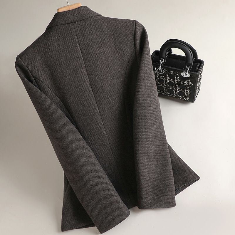 S-4XL Women's Long sleeved Professional Small Suit Formal Dress Women's Coat Work Suit