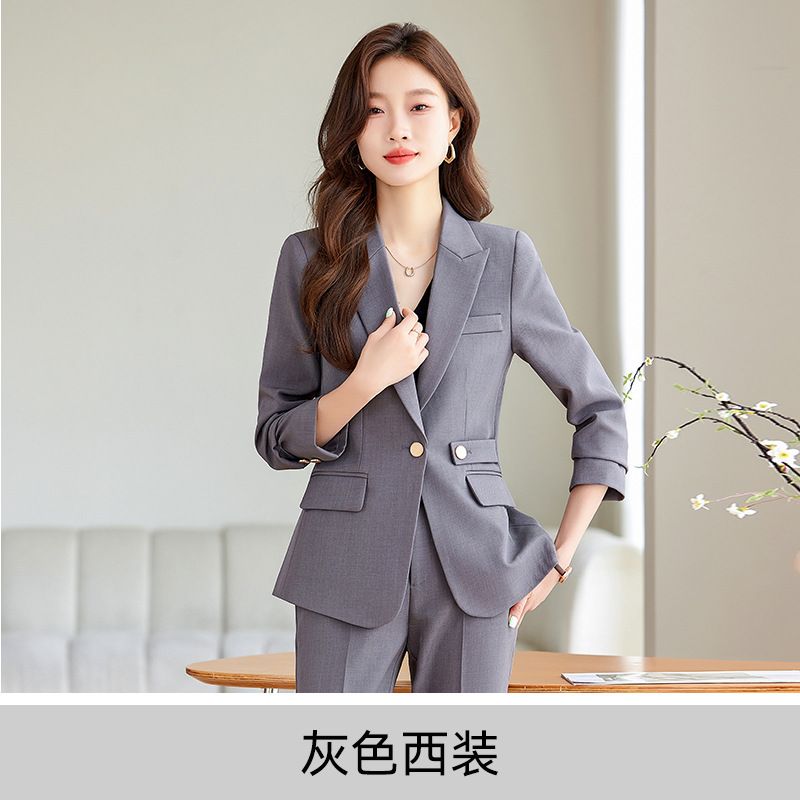 Office ladies suit design sexy formal business suit women's office professional skirt women two piece set