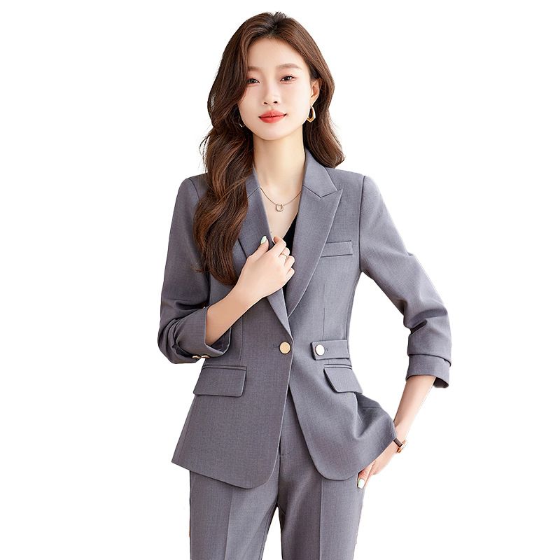 Office ladies suit design sexy formal business suit women's office professional skirt women two piece set