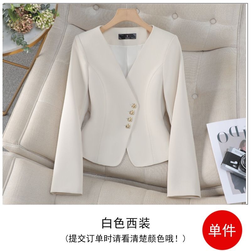 High quality women's clothing hot selling suit jacket, new fashionable women's office long sleeved professional top