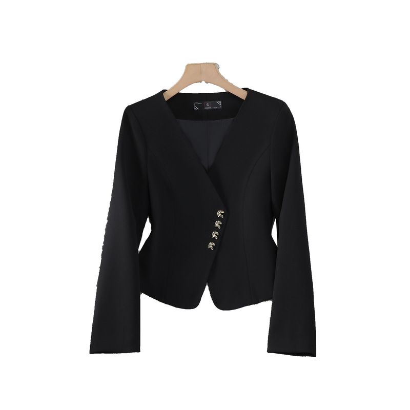 High quality women's clothing hot selling suit jacket, new fashionable women's office long sleeved professional top
