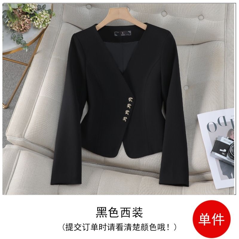 High quality women's clothing hot selling suit jacket, new fashionable women's office long sleeved professional top