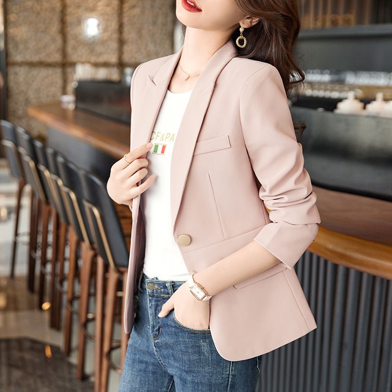 Little women in suits spring and autumn fashion casual temperament short suits for little girls.
