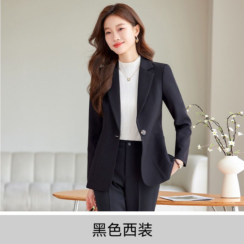 Business high-quality women's suit jacket slim fit suit pants set women's formal dress women's suit office clothing