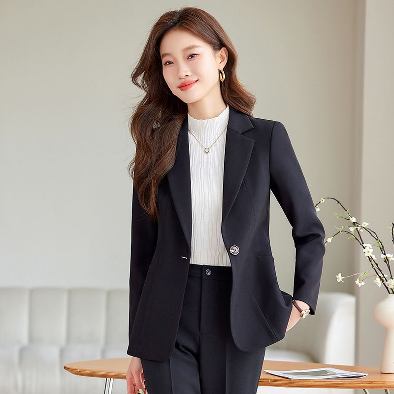 Business high-quality women's suit jacket slim fit suit pants set women's formal dress women's suit office clothing