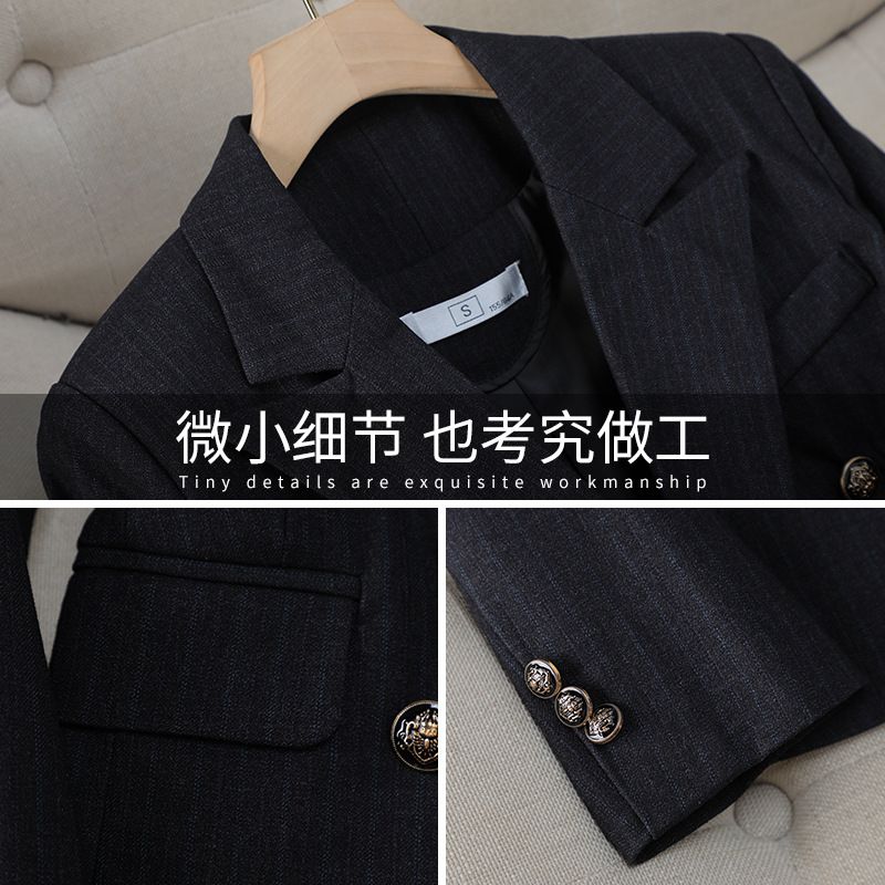 Office clothing, women's fashion, leisure, business, and professional wear, high-quality suit, jacket, and pants two-piece set