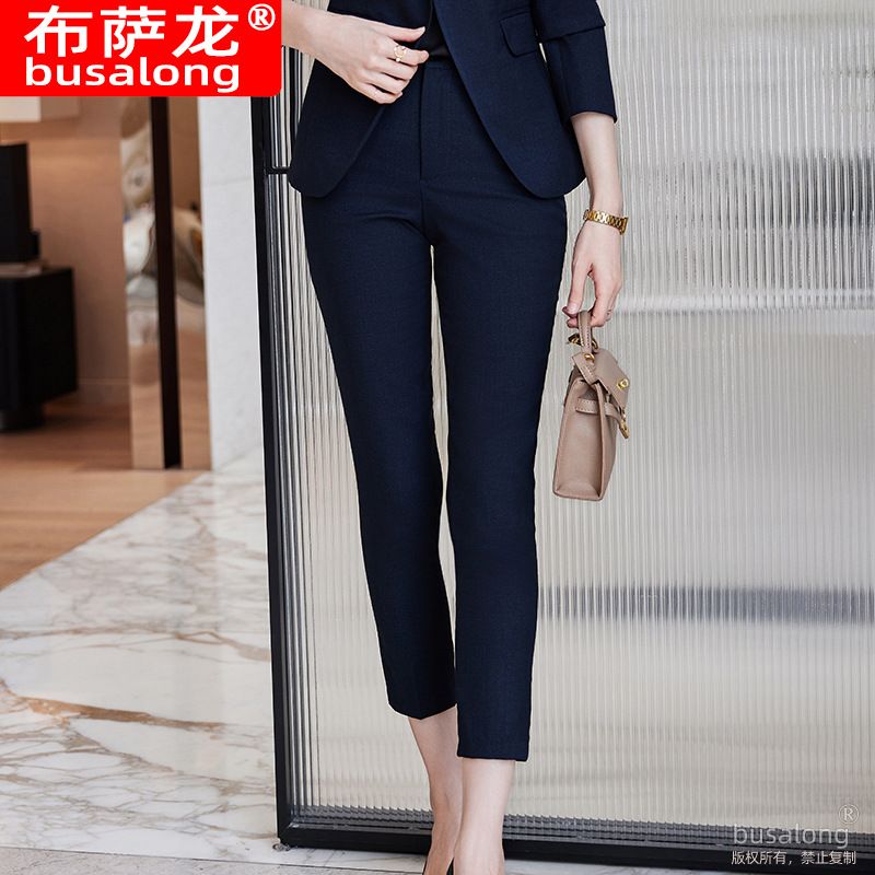 Wholesale Plus Size Solid Color Women Sexy Formal Business Suits Office Ladies Suit Design