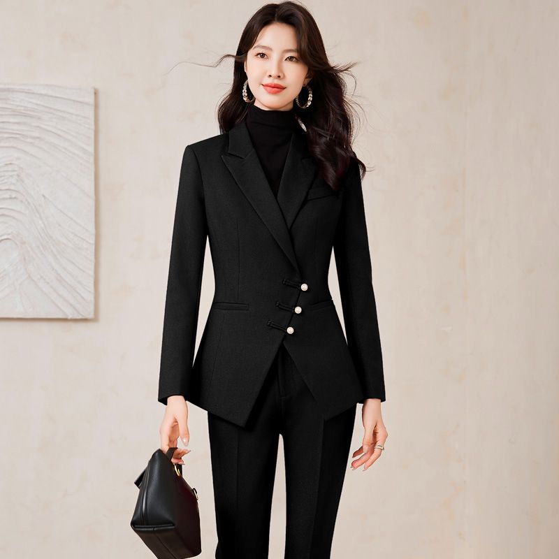 Advanced professional suit fashion temperament Office clothing for women casual fall outfits street wear two pieces ladies suit