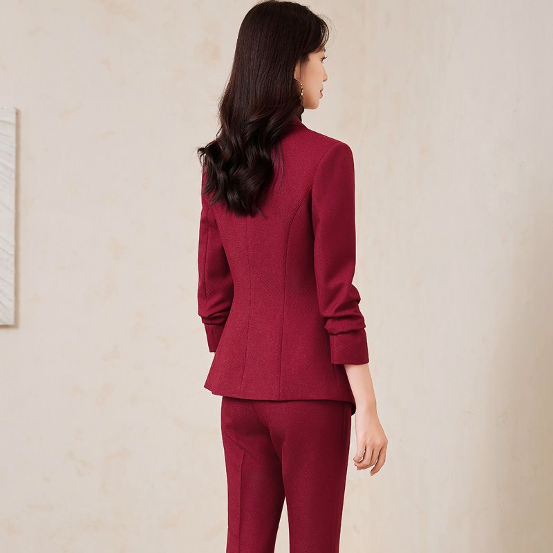 Advanced professional suit fashion temperament Office clothing for women casual fall outfits street wear two pieces ladies suit