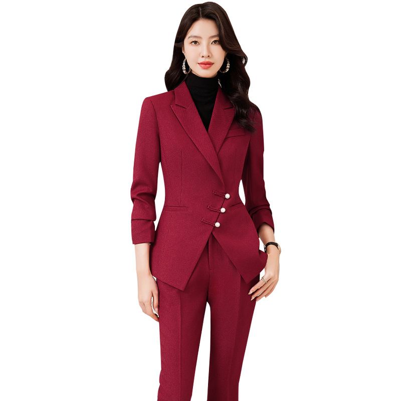 Advanced professional suit fashion temperament Office clothing for women casual fall outfits street wear two pieces ladies suit