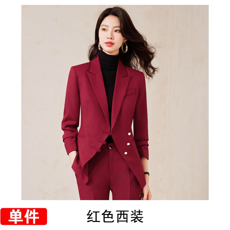 Advanced professional suit fashion temperament Office clothing for women casual fall outfits street wear two pieces ladies suit