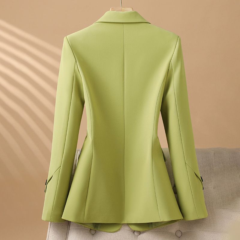 Suit Jacket Women Spring and Autumn Casual Back Split Premium Feeling Suit Suit Workwear