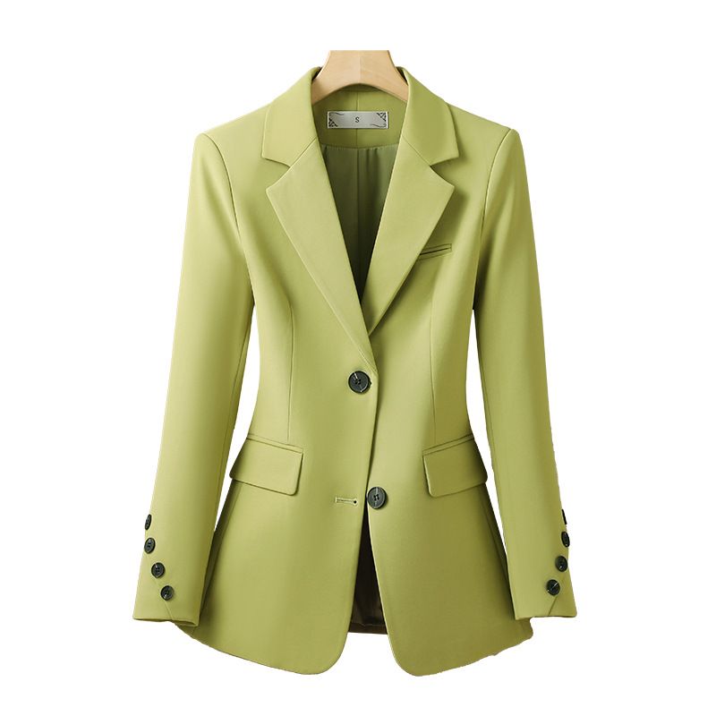Suit Jacket Women Spring and Autumn Casual Back Split Premium Feeling Suit Suit Workwear