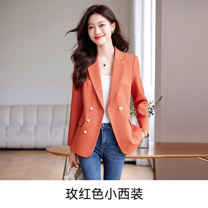 High quality sales women's suit jacket formal business office white-collar professional dress set women's sports jacket