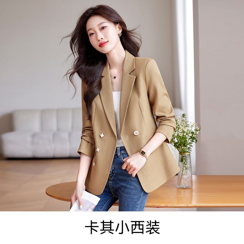 High quality sales women's suit jacket formal business office white-collar professional dress set women's sports jacket