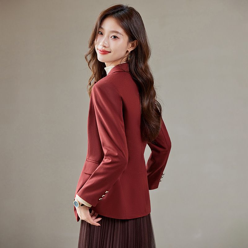 The latest fashion quality processing customized women's suit business suit women's long sleeved Blazer