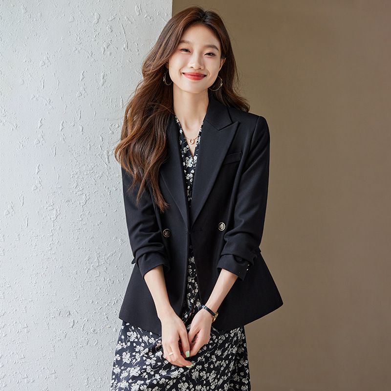 The latest fashion quality processing customized women's suit business suit women's long sleeved Blazer
