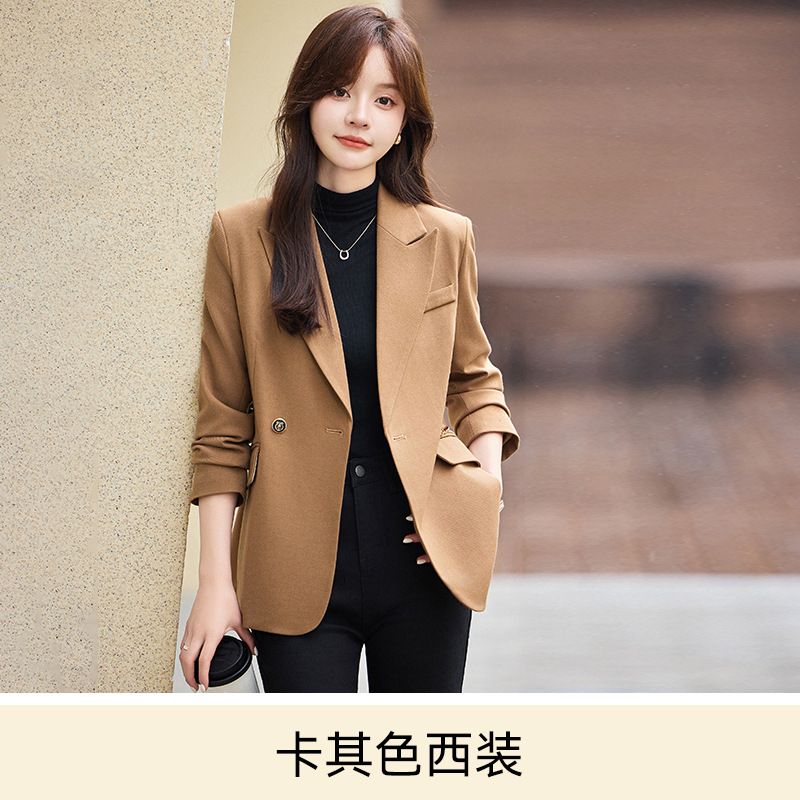 The latest fashion quality processing customized women's suit business suit women's long sleeved Blazer