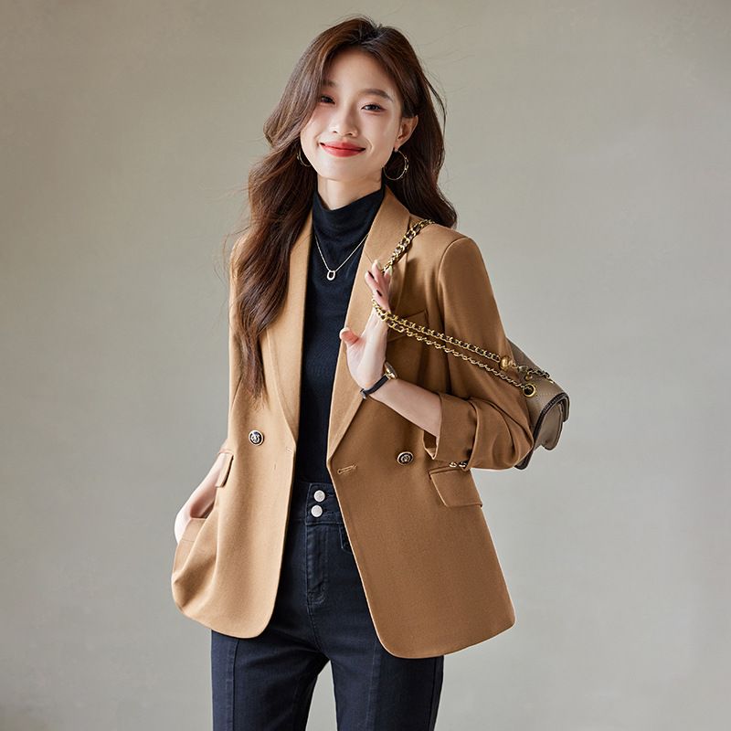 The latest fashion quality processing customized women's suit business suit women's long sleeved Blazer