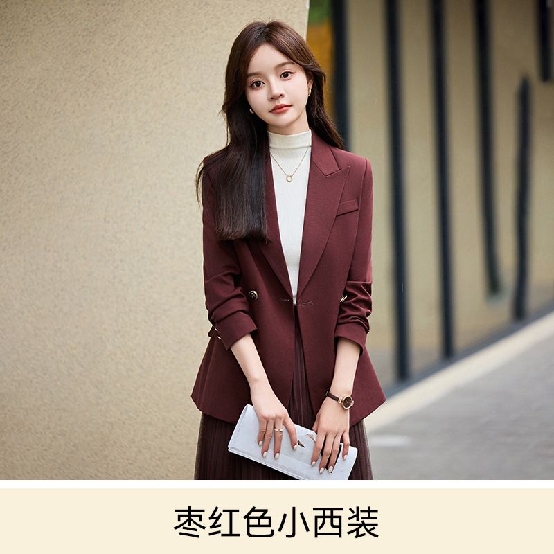 The latest fashion quality processing customized women's suit business suit women's long sleeved Blazer