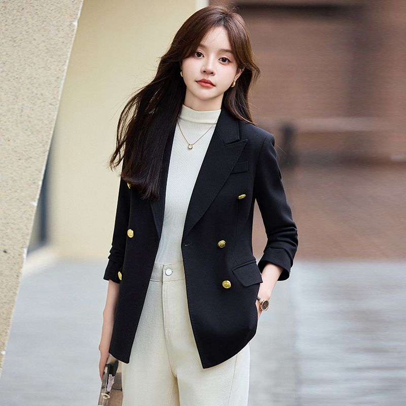 Custom Apparel Blazers Outwear Coat Business Work Tuxedo Suits Winter Coats Plus Size Women's Fashion Coats Ladies Blazers