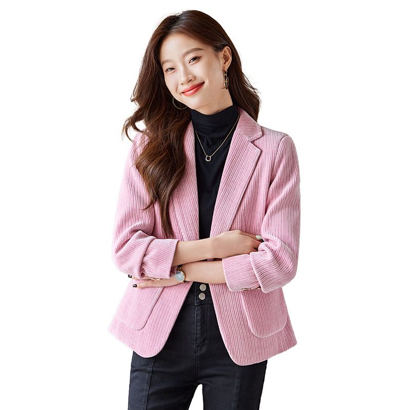 New Fashion Trend High Texture Women's Jacket Office Business Career Formal Vintage Women's Blazer