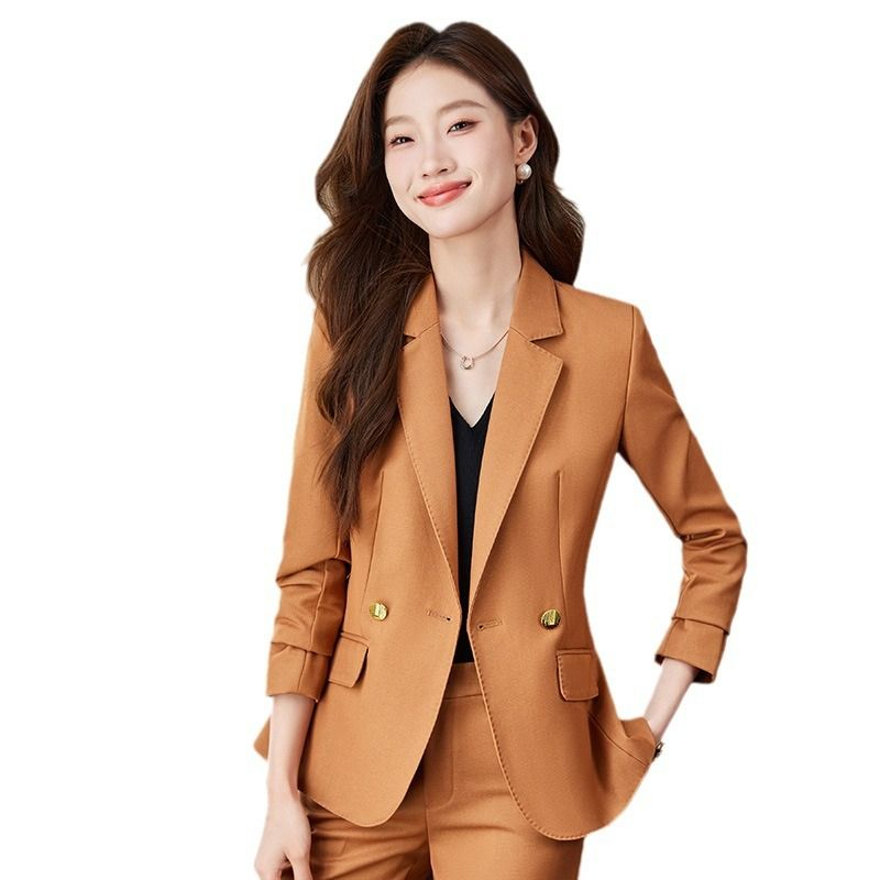 High quality fashion women's sports jacket business Tailcoat women's formal Blazer and trousers two-piece suit