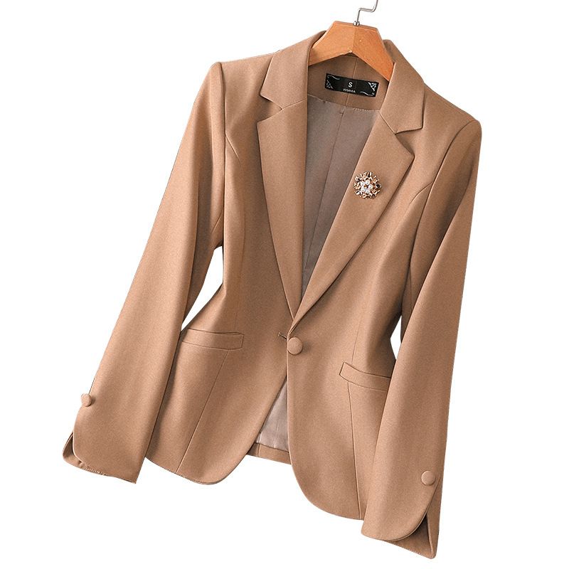 Women's Office Women's Business Fashion Set, High Quality Women's Party Leisure Set, Jacket and Tailcoat