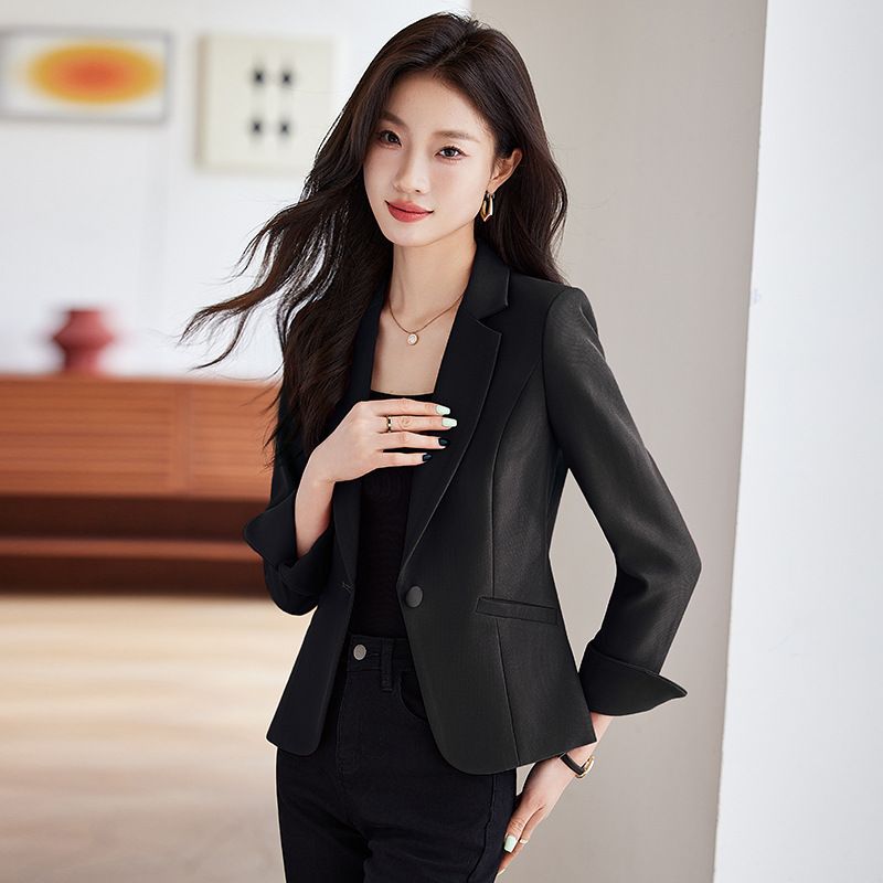 Women's Office Women's Business Fashion Set, High Quality Women's Party Leisure Set, Jacket and Tailcoat