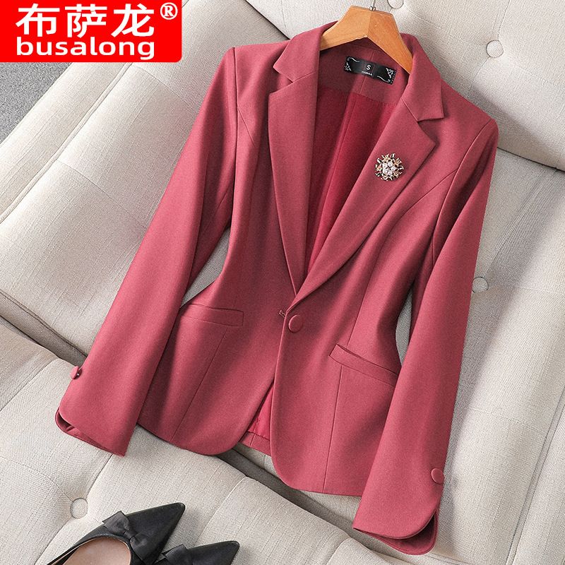Women's Office Women's Business Fashion Set, High Quality Women's Party Leisure Set, Jacket and Tailcoat
