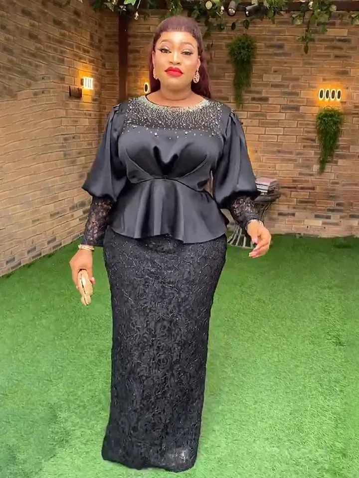 Ankara Dresses Dubai Luxury Dress for Women Evening Autumn Long Sleeve O-neck Plus Size Evening Gown Dresses Women Outfits