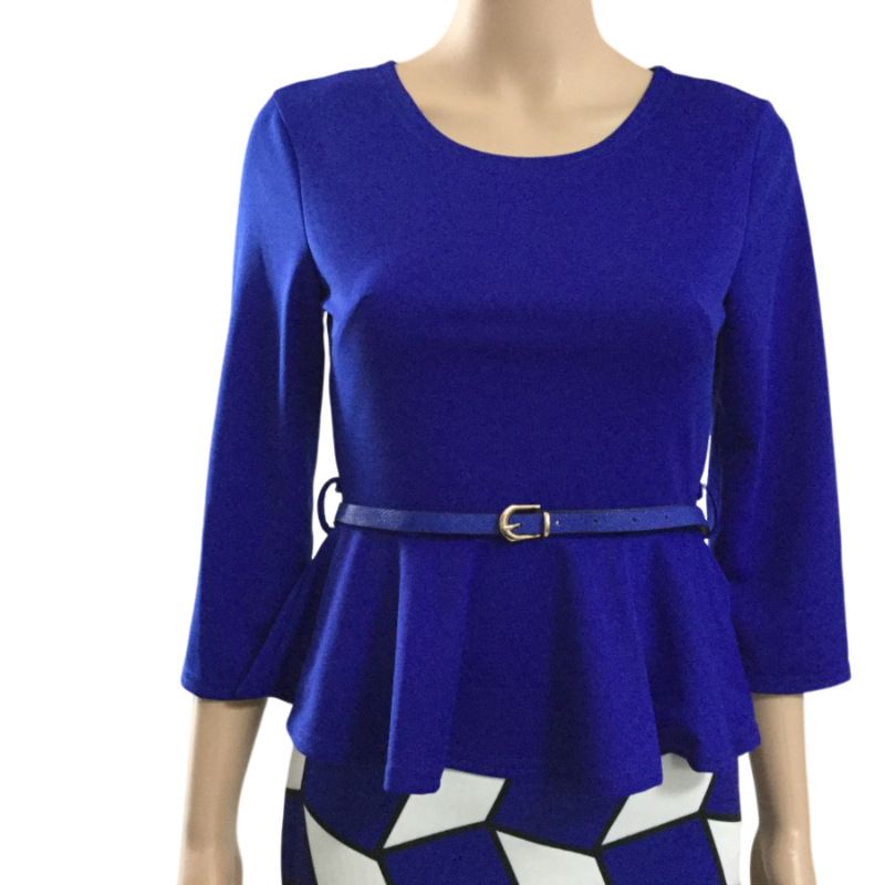 Women Formal Work Hot Sale Elegant Casual Dresses Women Pencil Dress woman fedora set