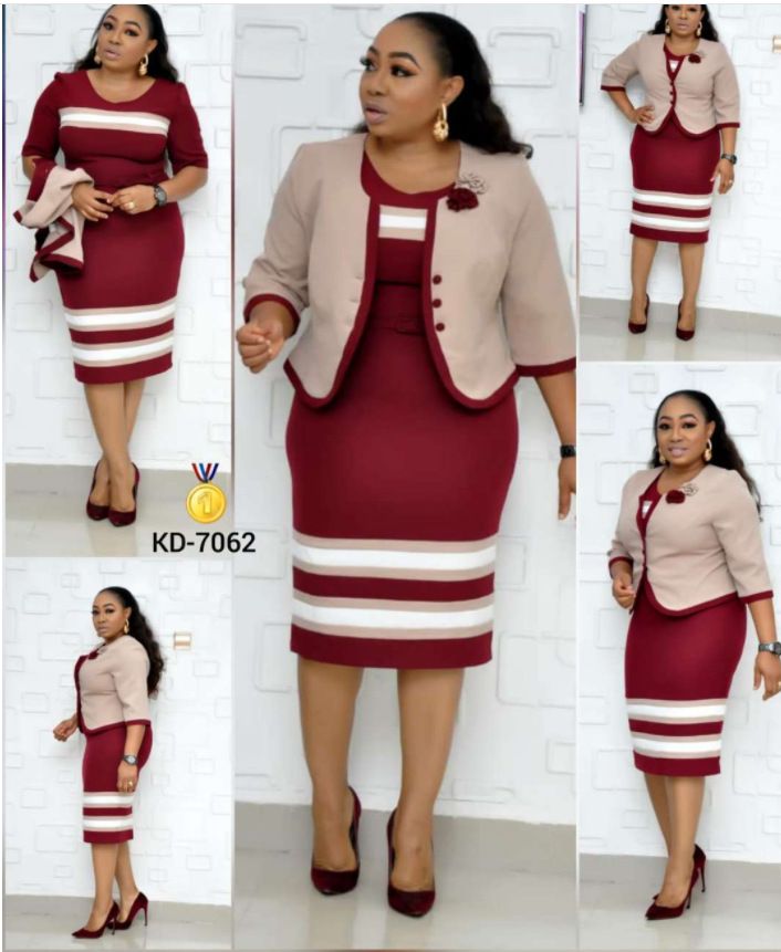 New Fashion Turkey Women Office Dress Elegant Blazer Dress Set African Plus Size Womens Dress
