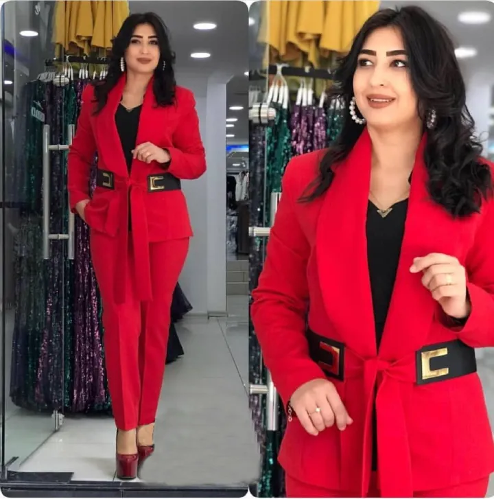 Formal suits and women's evening wear blazer and pants set business suits for office works