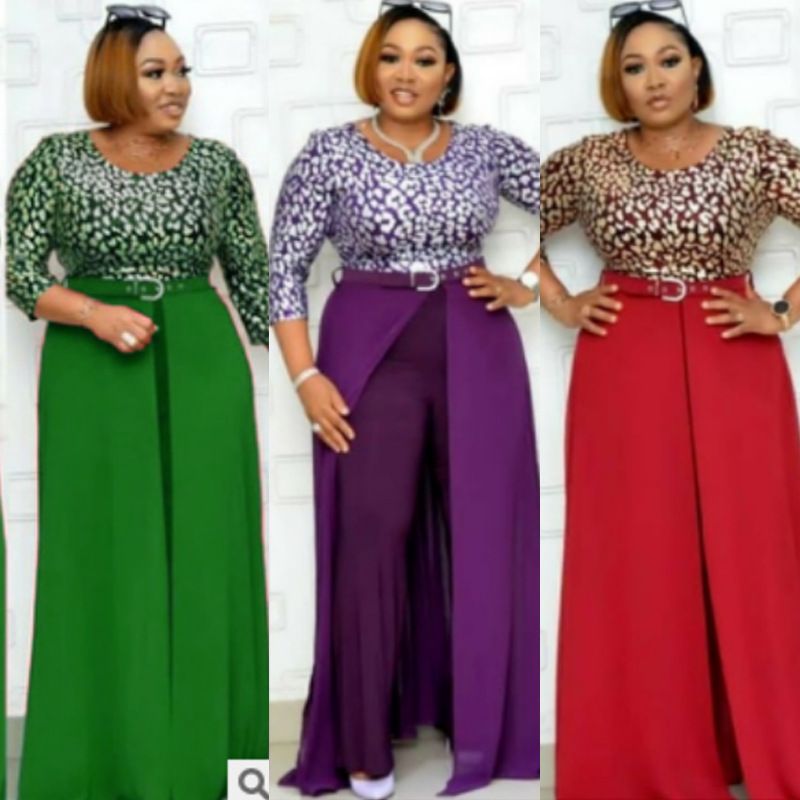 Turkey Latest Design Wide Leg Pants Jumpsuit Women Ladies Bodycon Jumpsuit